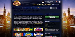 Der Internet-Auftritt des SpinPalace Casinos