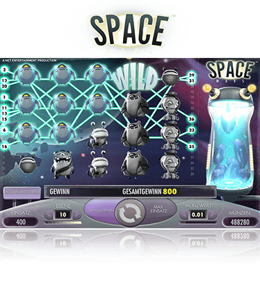 NetEnt Space Wars Spiel