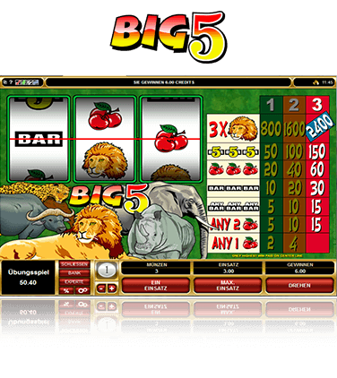 Microgaming Big 5 Spiel