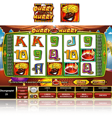 Microgaming Curry in a Hurry Spiel