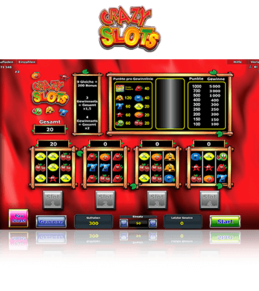 Crazy Slots Spiel