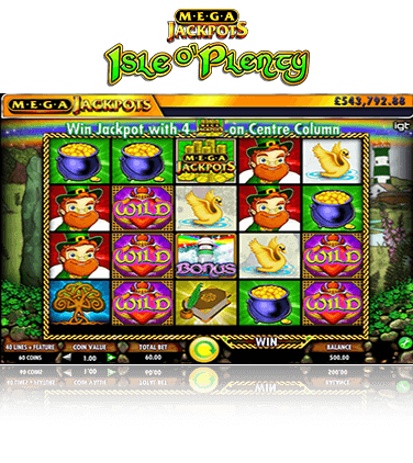 MegaJackpots Isle O’ Plenty Game